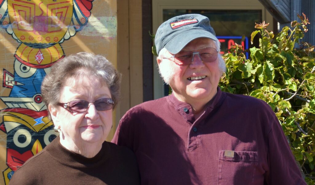 Kathy & Don Eittreim, owners of the Jalama Beach Store